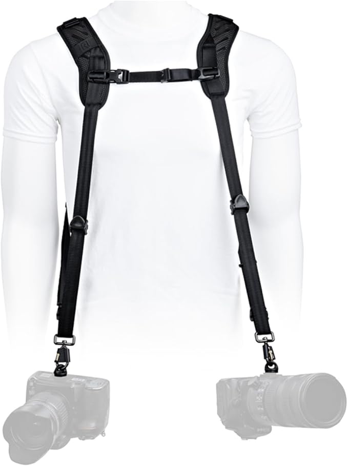 Blackline II Double Camera Harness by BLACKRAPID