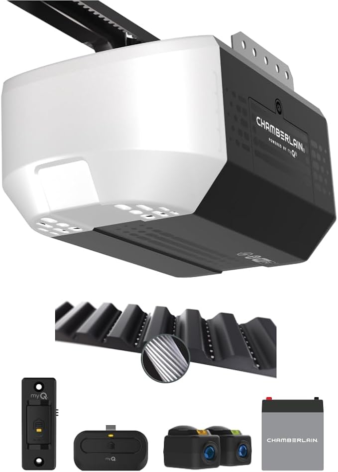 Chamberlain 1/2 HP Belt Drive Smart Garage Door Opener by Chamberlain%7CmyQ