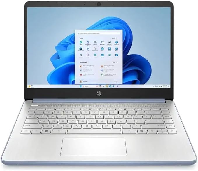 HP 2025 Student Business Laptop, Intel Processor N150(up to 3.6 GHz), 14 Inch LED Screen,16G RAM, 256GB Storange (128GB UFS+128GB MSD),1 Year Office 365, Windows 11 Home,Sky Blue w/YYY Accessories - Image 9