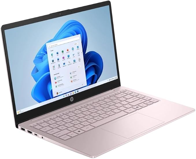 HP Student Laptop, Intel Processor N150(up to 3.6 GHz), 14 Inch LED Screen,16G RAM, 128GB Storange,One Year Office 365, Windows 11 Home,w/YYY Bundle,Pink - Image 3