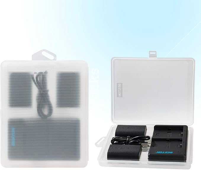 BESTON 2-Pack LP-E6N Batteries & Dual Battery Charger - Image 7