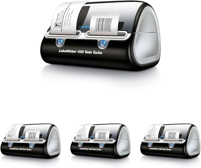 DYMO Label Printer, Label Writer 450 Twin Turbo, Direct Thermal Printer by Dymo%C2%AE