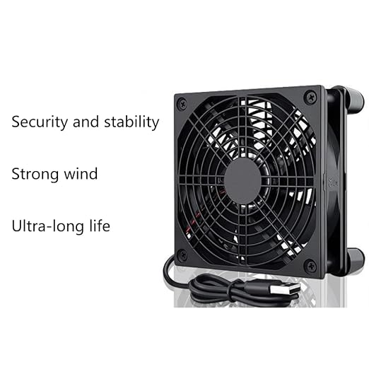 High Airflow 120mm USB Cooling Fan - Image 8