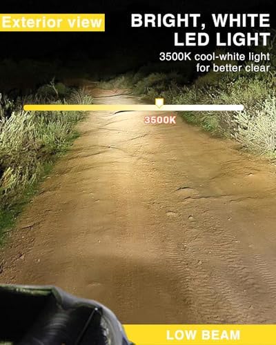 KASLIGHT H6054 LED Headlights,Pair Rectangular 5x7 7x6 LED Headlight Hi/Low Sealed Beam Replacement Headlamp Compatible with Jeep Wrangler YJ XJ Chevy Express Ford GMC Savana Toyota Pickup Truck Van - Image 6