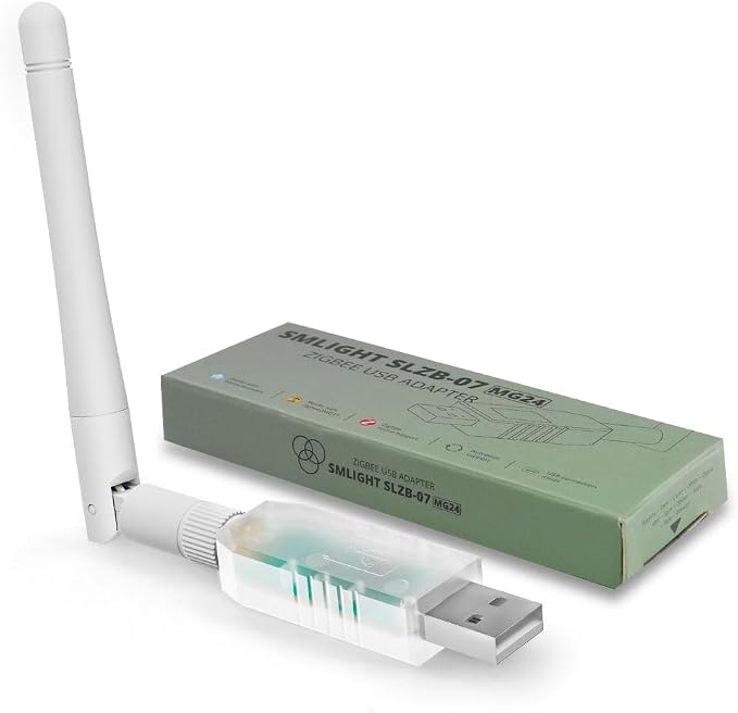 SMLIGHT SLZB-07MG24 Zigbee 3.0 Coordinator Thread/Matter Mini USB Adapter Works by Xnbada