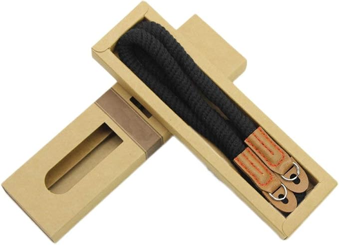 Vintage Handmade Leather Rope Camera Neck Strap - Image 4