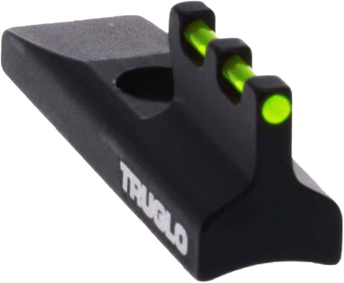 Truglo Rimfire Pistol Fiber Optic Replacement Front Sight Green/Red Compatible - Image 2