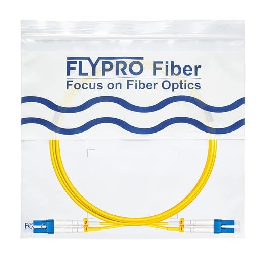 FLYPROFiber- 5M/16ft OS2 LC to LC Fiber Patch Cable | Length Options: 0.2m-300m - Image 7