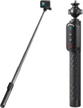 Remote Control Selfie Stick 100CM Stretchable Compatible by Aovee