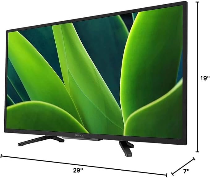 Sony KD32W830KIT1 32 inch Class W830K HD LED Smart Google TV HDR Android TV Built in Chromecast WiFi HDMI Streamin | HDR support, Google TV, Google Assistant, HDMI Cable, 12-Month CPS Plan & Streaming Bundle - Image 8