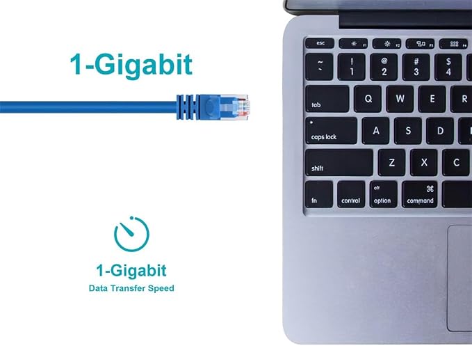 MonoPrice 25FT 24AWG Cat5e 350MHz UTP Ethernet Network Cable - Image 5