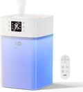 JRD 4L Humidifiers for Bedroom, Cool Mist Humidifier for Large Room, 40H Runtime, 360° Nozzle, Night Light for Home, Office, Baby Nursery, Plants（White） by JRD