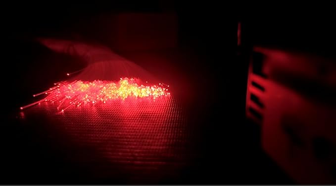 AKEPO End Glow Fiber Optic Light Cable 300pcs*Ф0.03in/0.75mm*9.8ft/3m, PMMA - Image 9