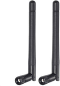 Bingfu Dual Band WiFi 2.4GHz 5GHz 5.8GHz 3dBi MIMO RP-SMA Male Bluetooth Antenna by Bingfu-AntennasConnectivity