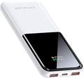 Portable Charger,Slim 10000mAh Power Bank,22.5W USB-C Fast Charging Battery Pack Compatible with iPhone 17/16/15/14/13/12 Pro Samsung Galaxy, iPad, AirPods, Android Tablets (White) by Unknown