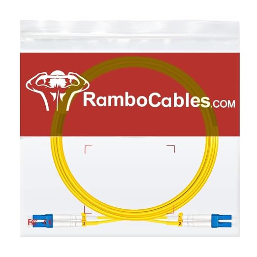 2m OS2 LC to LC Single Mode Fiber Patch Cables, Options 7inch~1000ft, SM - Image 7