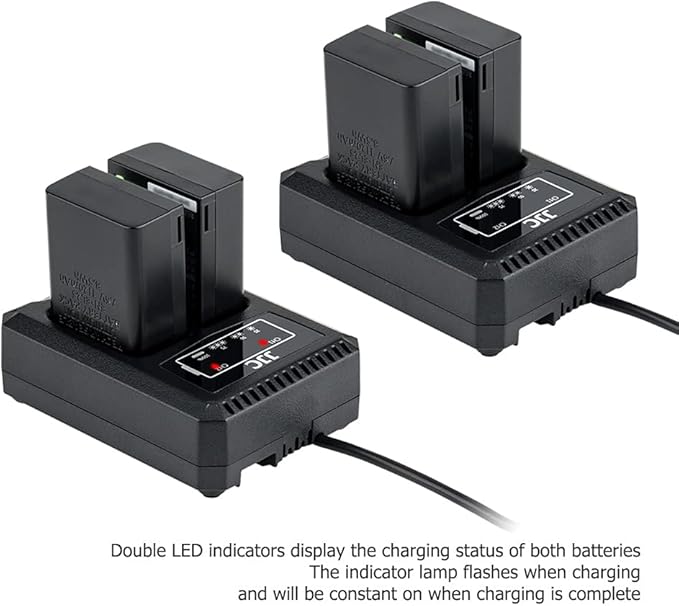 JJC EN-EL25 Battery Charger USB Dual Slot - Image 5