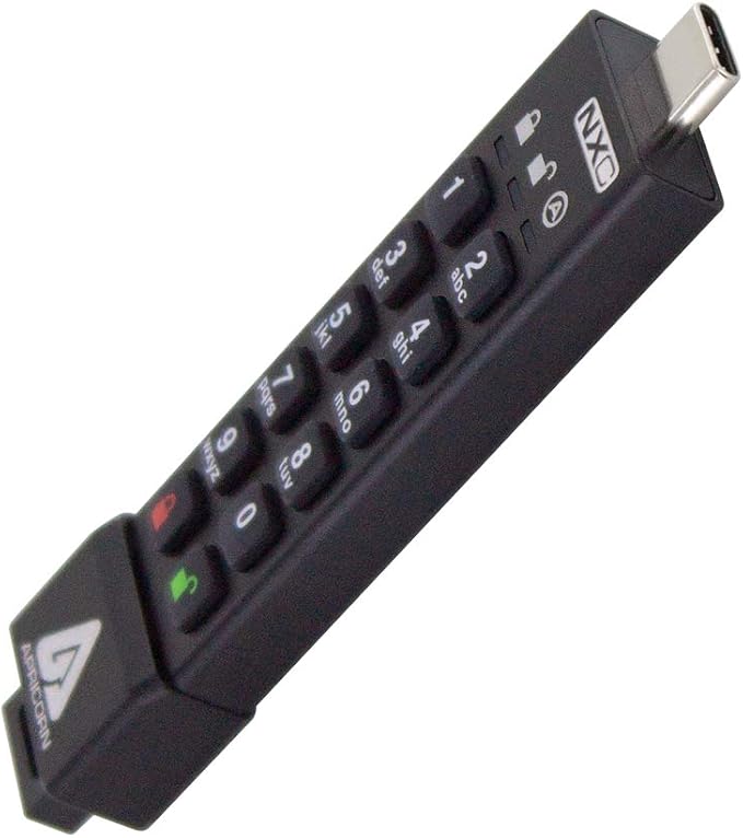 Apricorn 512GB Aegis Secure Key 3 NXC 256-Bit Hardware-Encrypted USB 3.2 Type C - Image 5