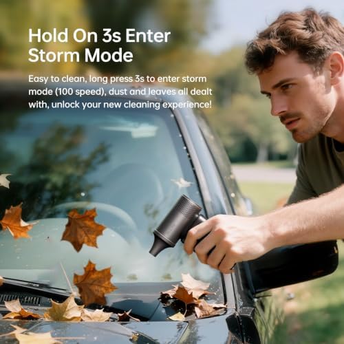 JISULIFE Portable Handheld Fan Ultra2 9000mAh Max 25 Hrs, 3 IN 1, 100 Speed - Image 6