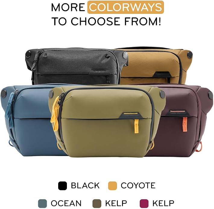 Peak Design Everyday Sling 6L, Padded Adjustable Shoulder Strap - Image 8