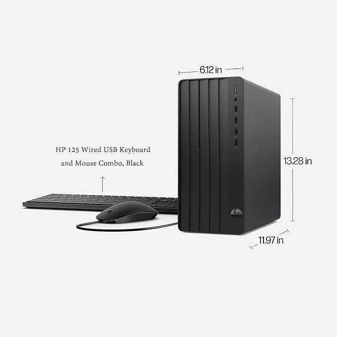 HP Pro Tower Desktop for Business & Home, Intel i5-12500 Processor, 16GB RAM, 512GB SSD, Intel UHD Graphics 770, Wi-Fi 6, Bluetooth 5.3, Windows 11 Home - Image 6