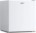 Koolatron 1.6 Cu.Ft Mini Fridge with Freezer Reversible Single Door Compact Refrigerator Adjustable Thermostat Energy Saving Mini Fridge for Bedroom Office Dorm Neveras Pequeñpara (White) by Koolatron