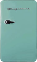 Frigidaire Retro Compact Refrigerator with Chiller, 3.2 cu ft Countertop Fridge, Built-In Bottle Opener, Rounded Corners, Premium, for Office, Bedroom, Dorm Room, Cabin, 18.5D x 20W x 31.5H (Mint) by Unknown