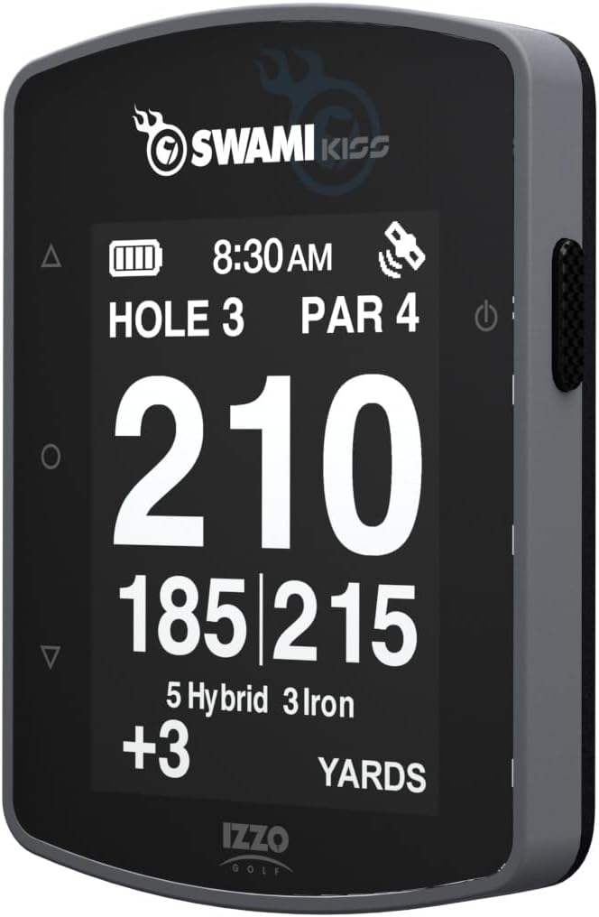 Swami KISS 2.0 Handheld Golf GPS Ragnefinder by IZZOGolf
