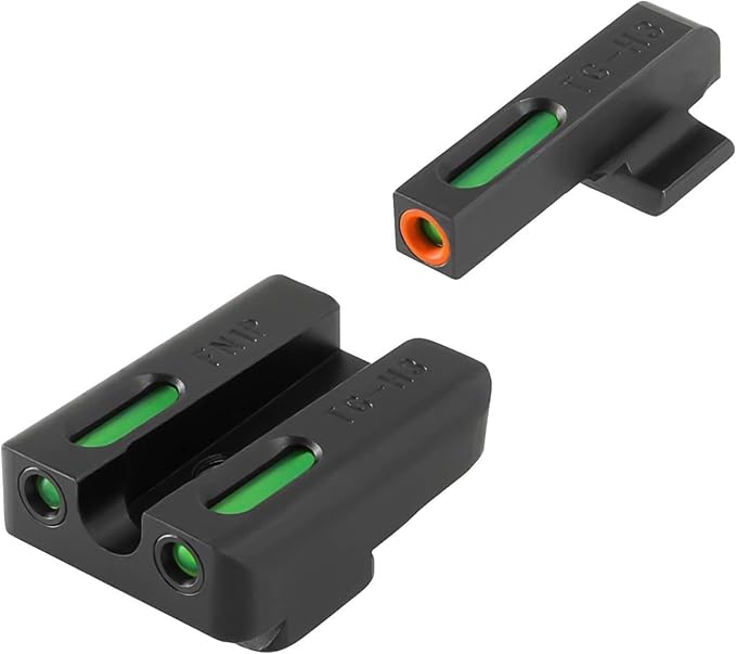 Truglo TFX PRO Handgun Sight, Glowing Shock Proof Tritium and Fiber Optic Night by TruGloInc-Sports