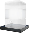 Acrylic Humidifiers Tray for LEVOIT Classic 160 Top-Fill Humidifiers 2.5L Tank, Leak-Proof Tray for Humidifier, Moisture-Proof TankFloor (Not Include Humidifier) (Transparent black, 2.5L) by Homakover