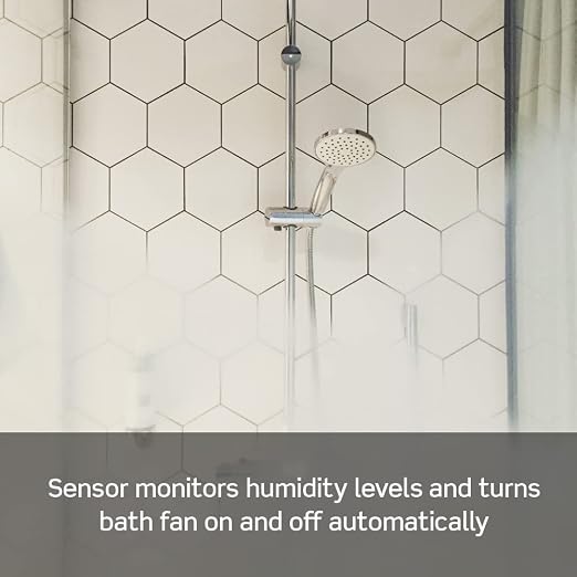 Leviton Humidity Sensor Switch for Bathroom Exhaust Fan, Automate Ventilation - Image 3