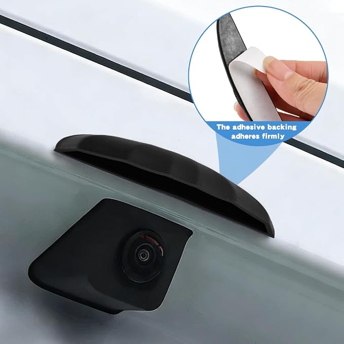 2Pcs Rear View Backup Camera Cover, Universal Car reversing Camera Rain Cover - Image 7
