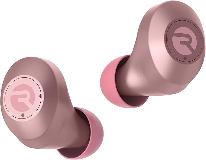 Raycon Everyday Bluetooth Wireless Earbuds with Microphone - Active Noise Cancelling, Sweat & Water-Resistant Earphones, Ear Buds Wireless Bluetooth Up to 32 Hours Playtime (Rose Gold) - Image 4