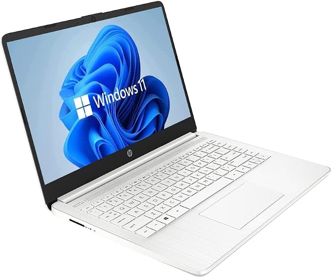 HP 14" HD Laptop, Windows 11, Intel Celeron Dual-Core Processor Up to 2.60GHz, 4GB RAM, 64GB SSD, Webcam(Renewed) - Image 2
