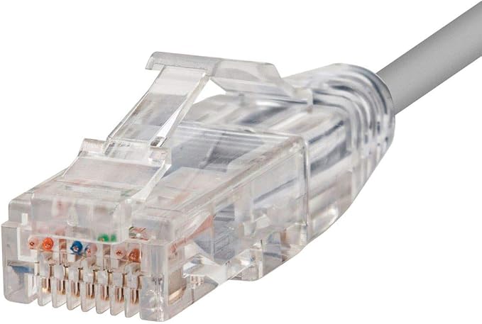 Monoprice Cat6 3ft Gray Component Level Patch Cable UTP 28AWG 550MHz Pure Bare - Image 3