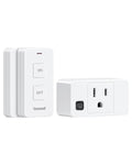Remote Control Outlet with 2 Remotes, 200FT Long Range Wireless On Off Switch by treewell