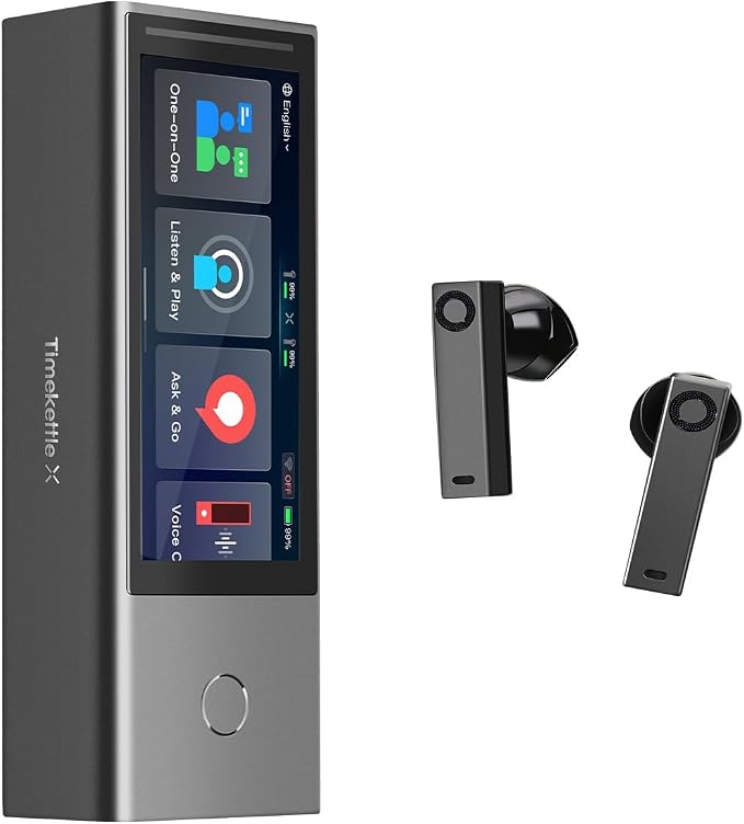 Timekettle X1 AI Interpreter Hub — 40-Language, Two-Way Translation Device by Timekettle