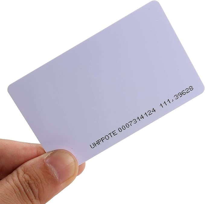 UHPPOTE Contactless 125kHz RFID Proximity Smart PVC ID Card CR80 | Read Only - Image 2