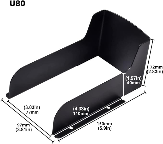 Doorbell Rain Cover Ring Doorbell Anti-Glare, Steel Weather-Blocking Cover - Image 5