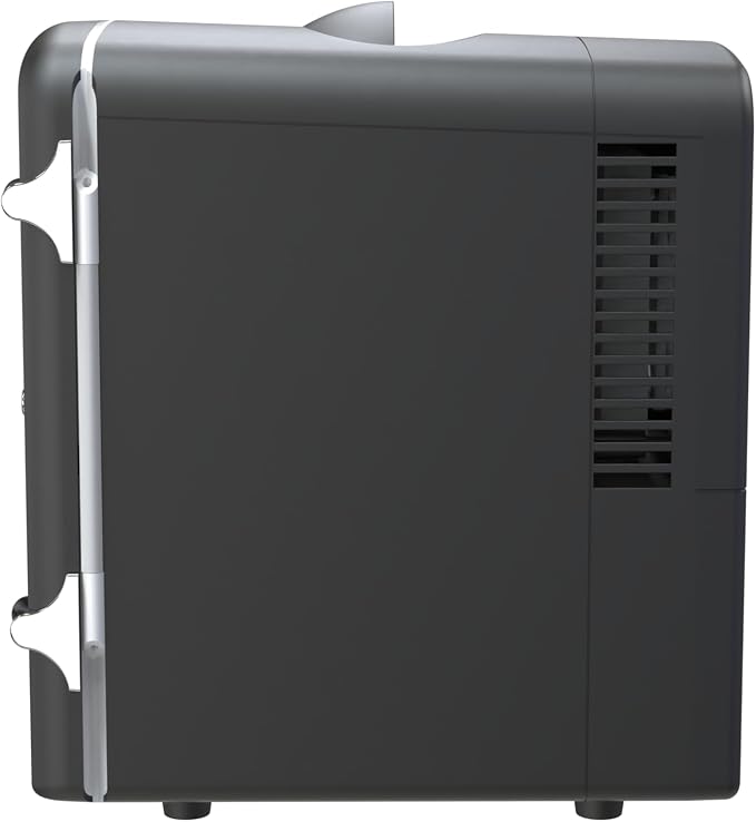 Frigidaire EFMIS171 Retro Mini Portable Personal Fridge - Ideal for Home, Office or Dorm - Includes Carrying Handle, AC/DC Wall/Car Charger - Image 3