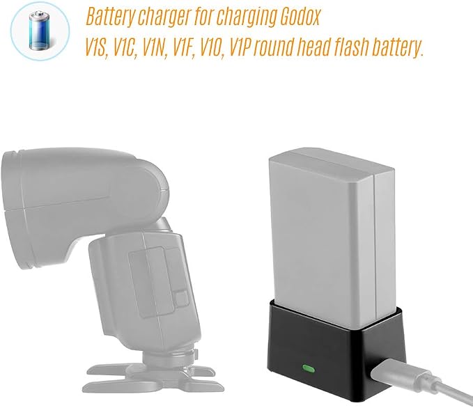 Godox VC26 USB Battery Charger DC 5V Input DC 8.4V Output - Image 3