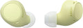 Sony WF-C510 Truly Wireless Bluetooth Earbud Headphones, Butter Yellow | Comfortable & Compact Fit, Up to 22 Hours of Battery, Multipoint Connection, Ambient Sound Mode. IPX4 Water Resistant by Unknown