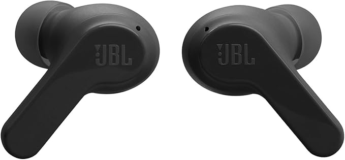 JBL Vibe Beam - True Wireless Earbuds - Black | JBL Deep Bass Sound, Comfortable fit, Up to 32 8h 24h total hours of battery life with speed charging - Image 3