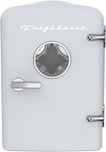 Frigidaire EFMIS171 Retro Mini Portable Personal Fridge - Ideal for Home, Office or Dorm - Includes Carrying Handle, AC/DC Wall/Car Charger (White) by Unknown