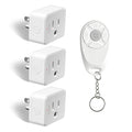 Greencycle Remote Control Outlet, Wireless Light Switch and 3 Outlet Plugs by greencycle
