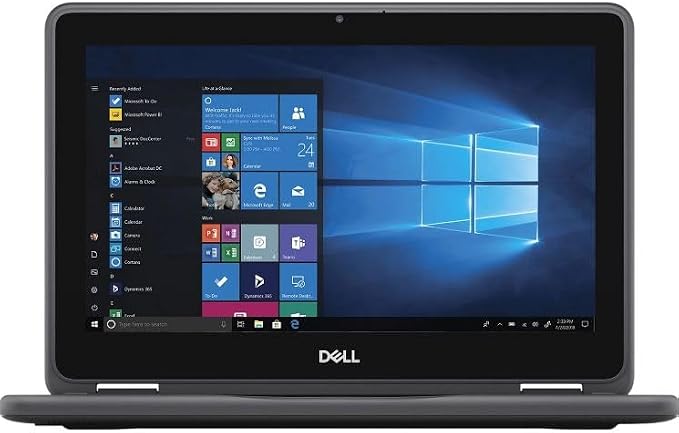 Dell Latitude 3190 11.6" HD 2-in-1 Touchscreen Laptop Intel N5030 1.1Ghz 4GB Ram 128GB SSD Windows 11 Professional (Renewed) by Amazon+Renewed