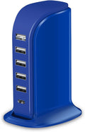 USB Charging Station Upoy, 6 Ports Charging Blocks, USB Power Hub by TechGadgetsInYourMind