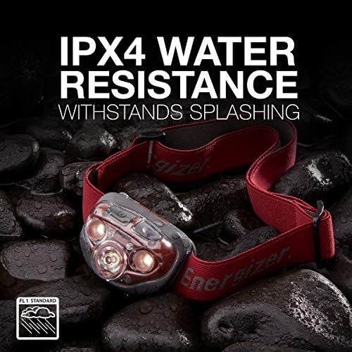 Energizer PRO-315 LED Headlamp, IPX4 Water Resistant Headlamps, High-Performance Head Light for Outdoors, Camping, Running, Storm, Survival LED Light for Emergencies (Batteries Included) - Image 2