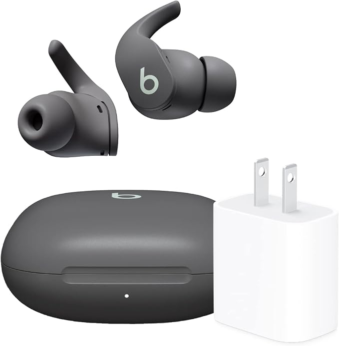 Beats Fit Pro with Apple 20W USB-C Power Adatper - Sage Gray by Beats