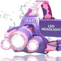 DanForce Headlamp. USB Rechargeable LED Head Lamp. Ultra Bright LUMINUS 1080 Lumen Head Flashlight + Red Light. HeadLamps for Adults, Camping, Outdoors & Hard Hat Work. Zoomable IPX54 Headlight by DanForce